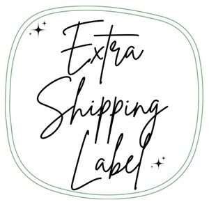 ✨Extra Shipping Label✨